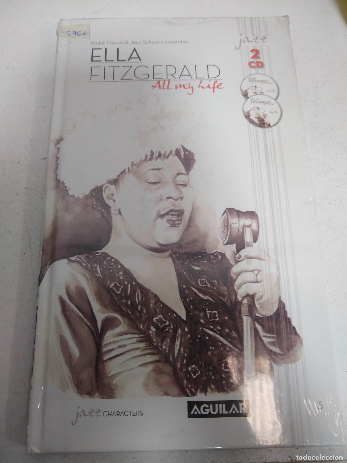 Libros de segunda mano: ELLA FITZGERALD All my life incluye CD - Andre Francis y Jean Schwarz