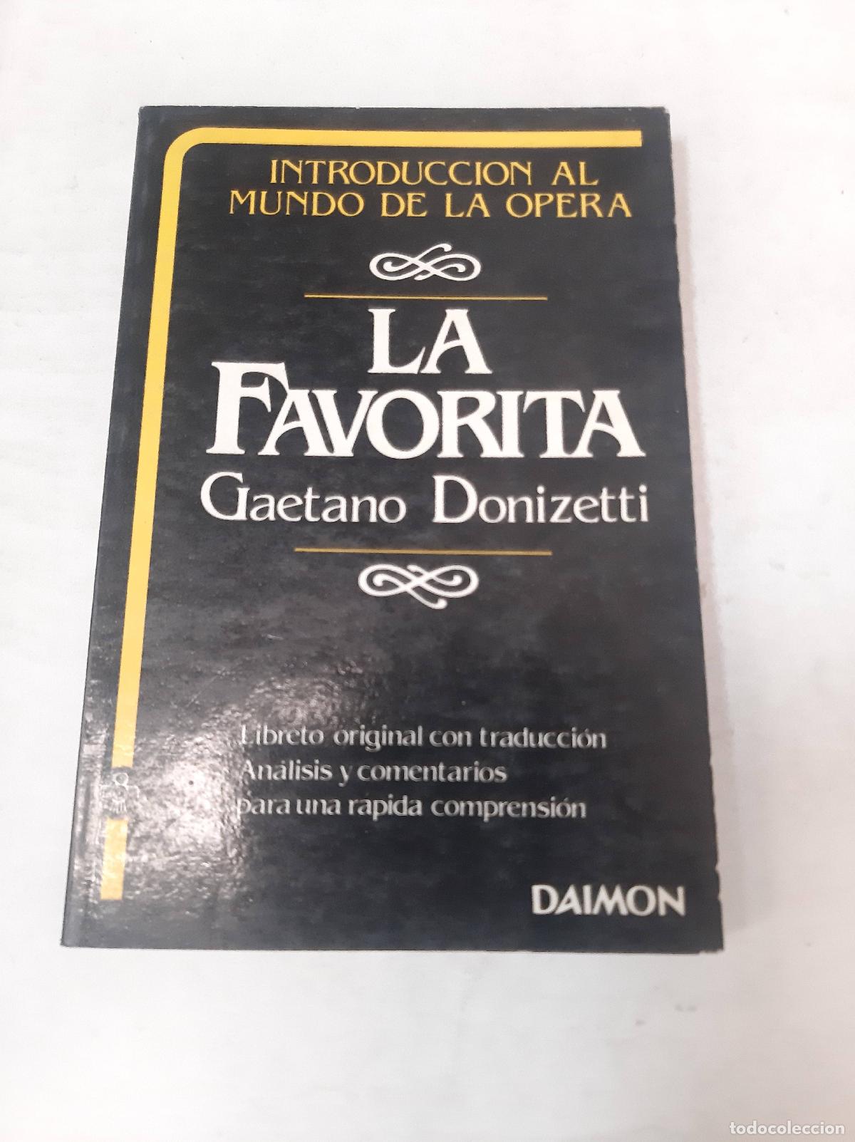 Libros de segunda mano: La Favorita - Gaetano Donizetti