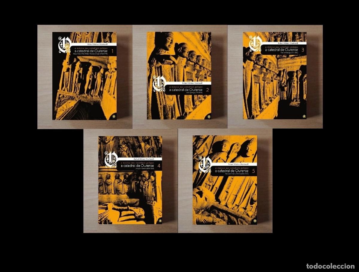 Second hand books: LA MUSICA EN LAS CATEDRALES GALLEGAS. [5 TOMOS NUEVOS Y PRECINTADOS]. GALICIA.