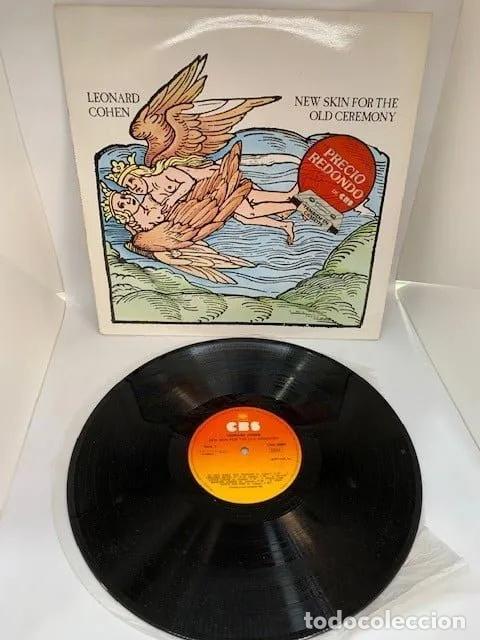Libros de segunda mano: LEONARD COHEN NEW SKIN FOR THE OLD CEREMONY