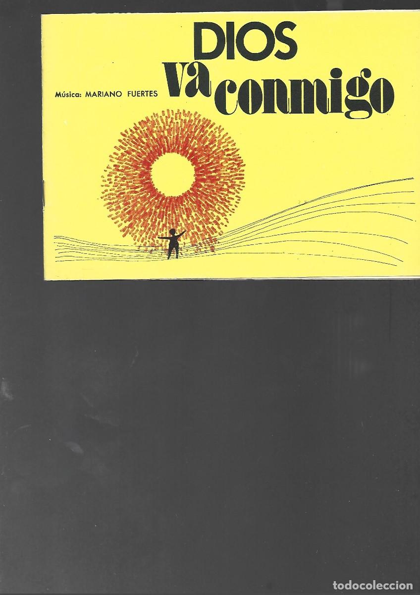 Second hand books: musica religiosa, DIOS VA CONMIGO musica MARIANO FUERTES , 1972