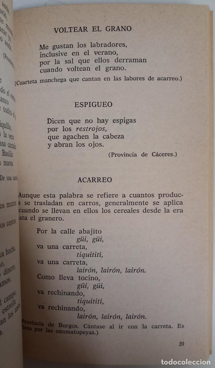 Libros de segunda mano: Cancionero del campo, VV.AA. - Foto 3