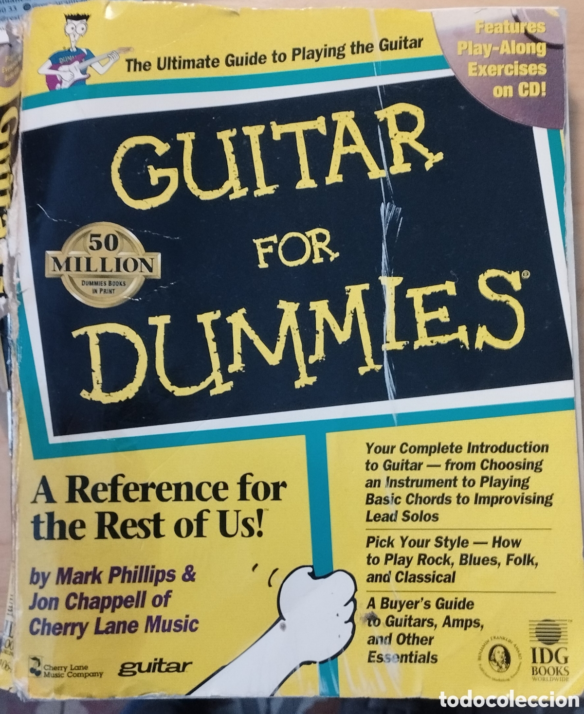 Libros de segunda mano: GUITAR FOR DUMMIES - PHILLIPS & CHAPPELL
