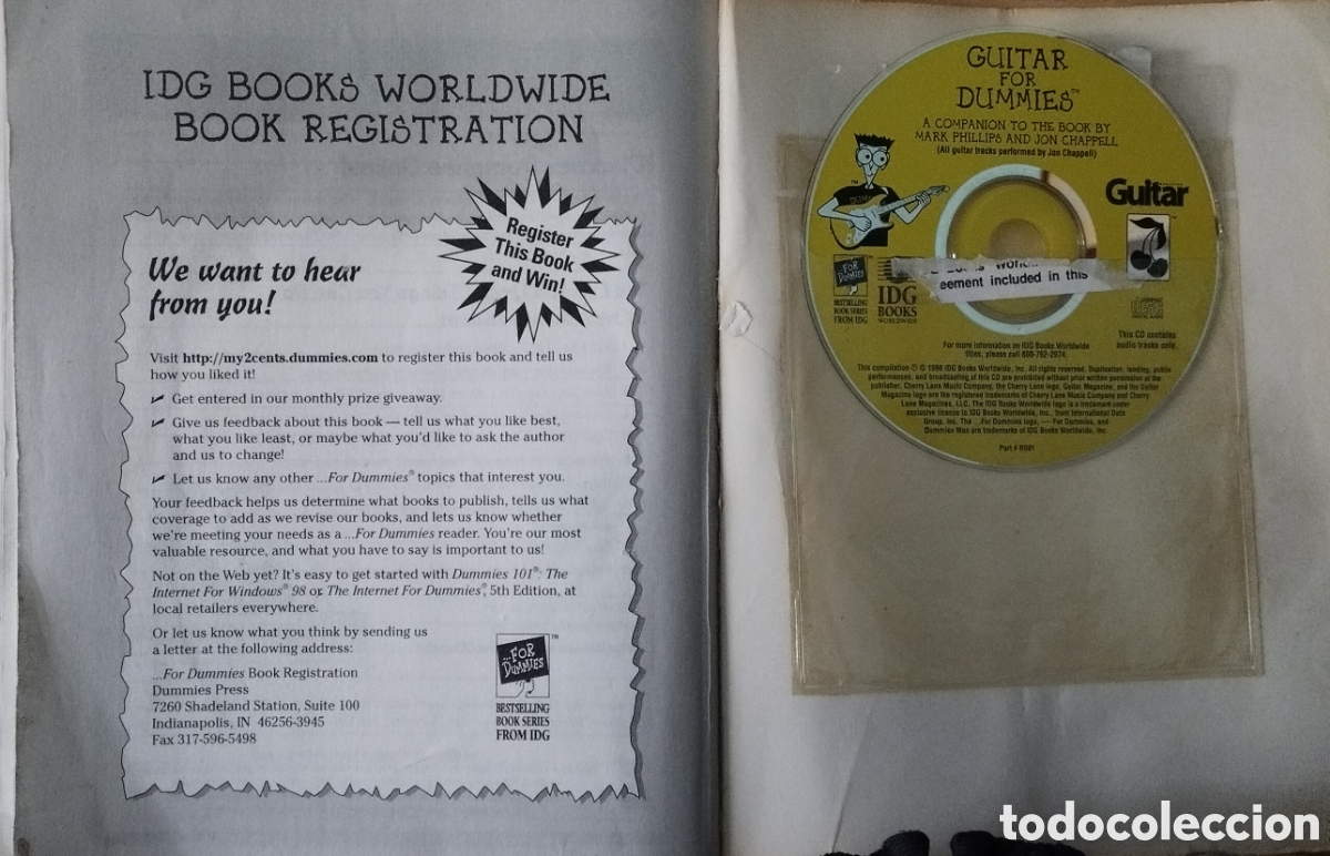 Libros de segunda mano: GUITAR FOR DUMMIES - PHILLIPS & CHAPPELL - Foto 6