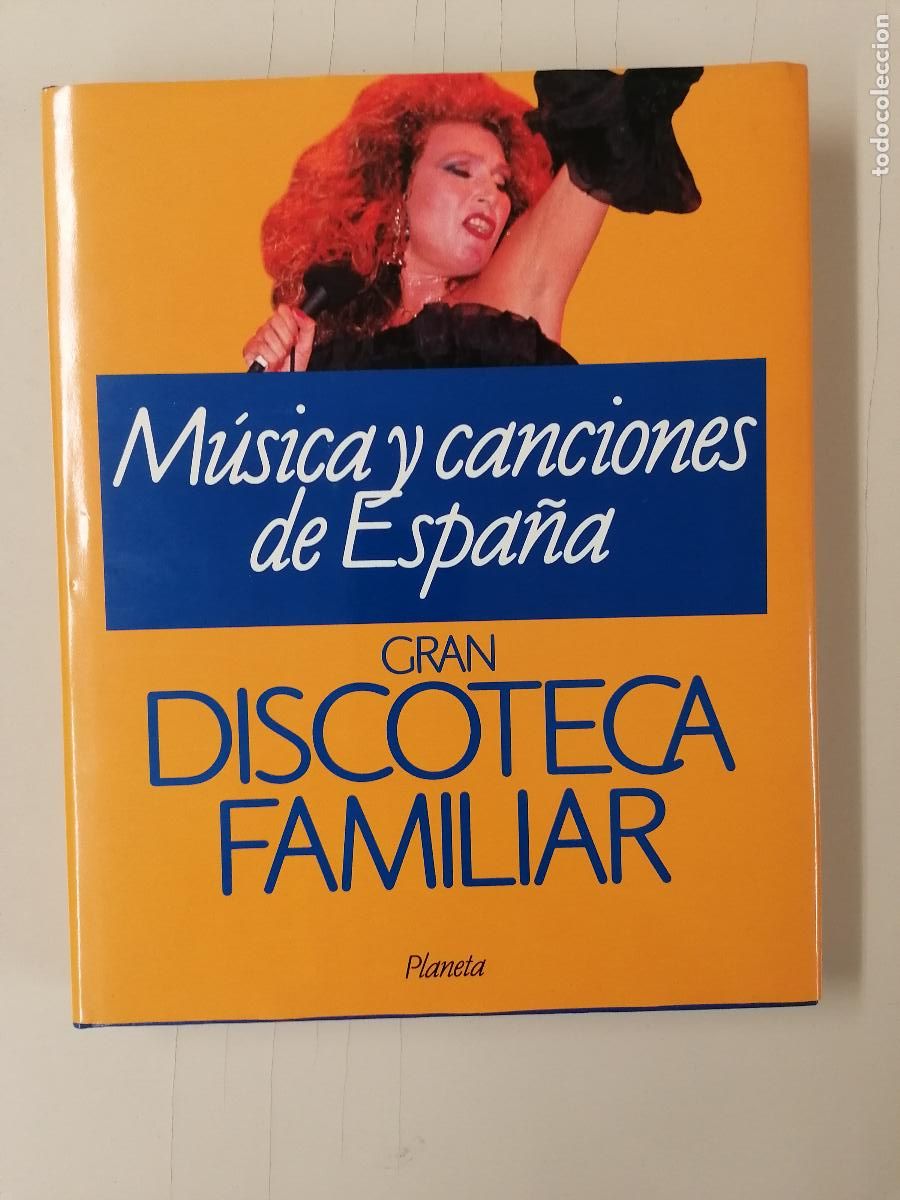 Libros de segunda mano: M&uacute;sica y canciones de Espa&ntilde;a. Gran discoteca familiar.