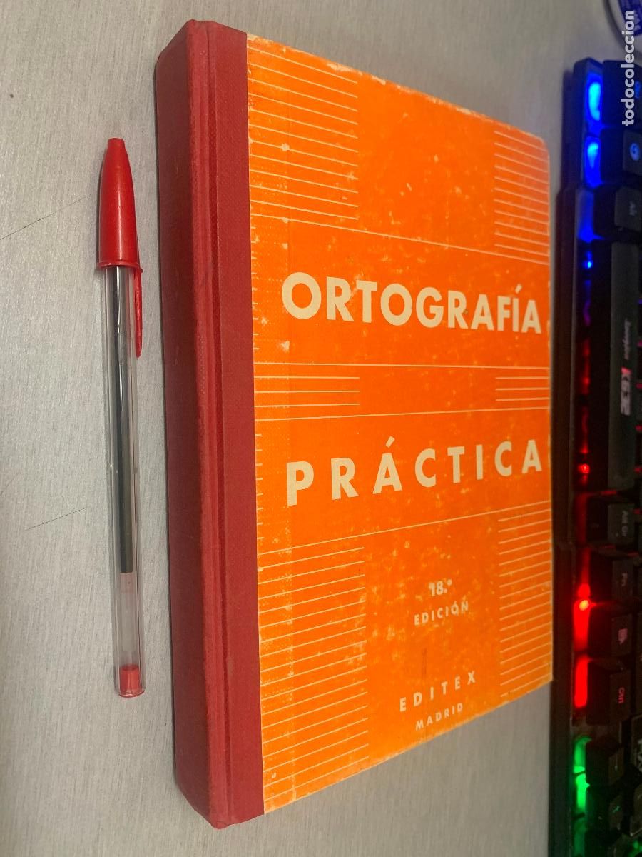 Libros de segunda mano: ORTOGRAF&Iacute;A PR&Aacute;CTICA / 18&ordf; EDICI&Oacute;N REVISADA - EDITEX 1975