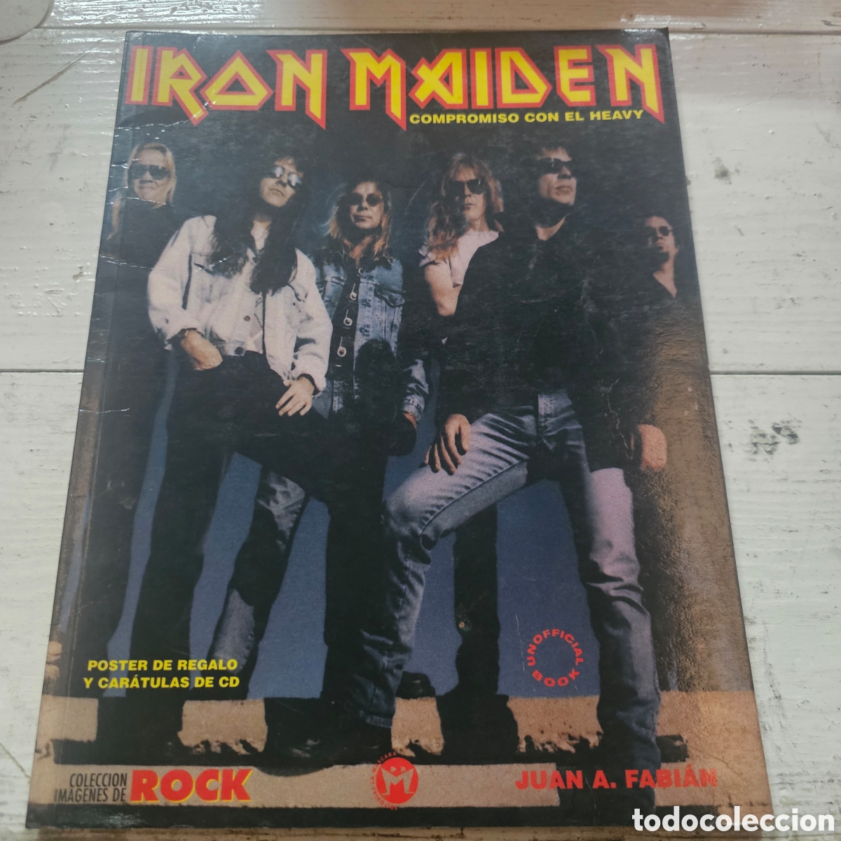 Livres d'occasion: &rdquo;Iron Maiden: Compromiso con el Heavy&rdquo;, por Juan Antonio Fabi&aacute;n Mora. Publicado en 1994