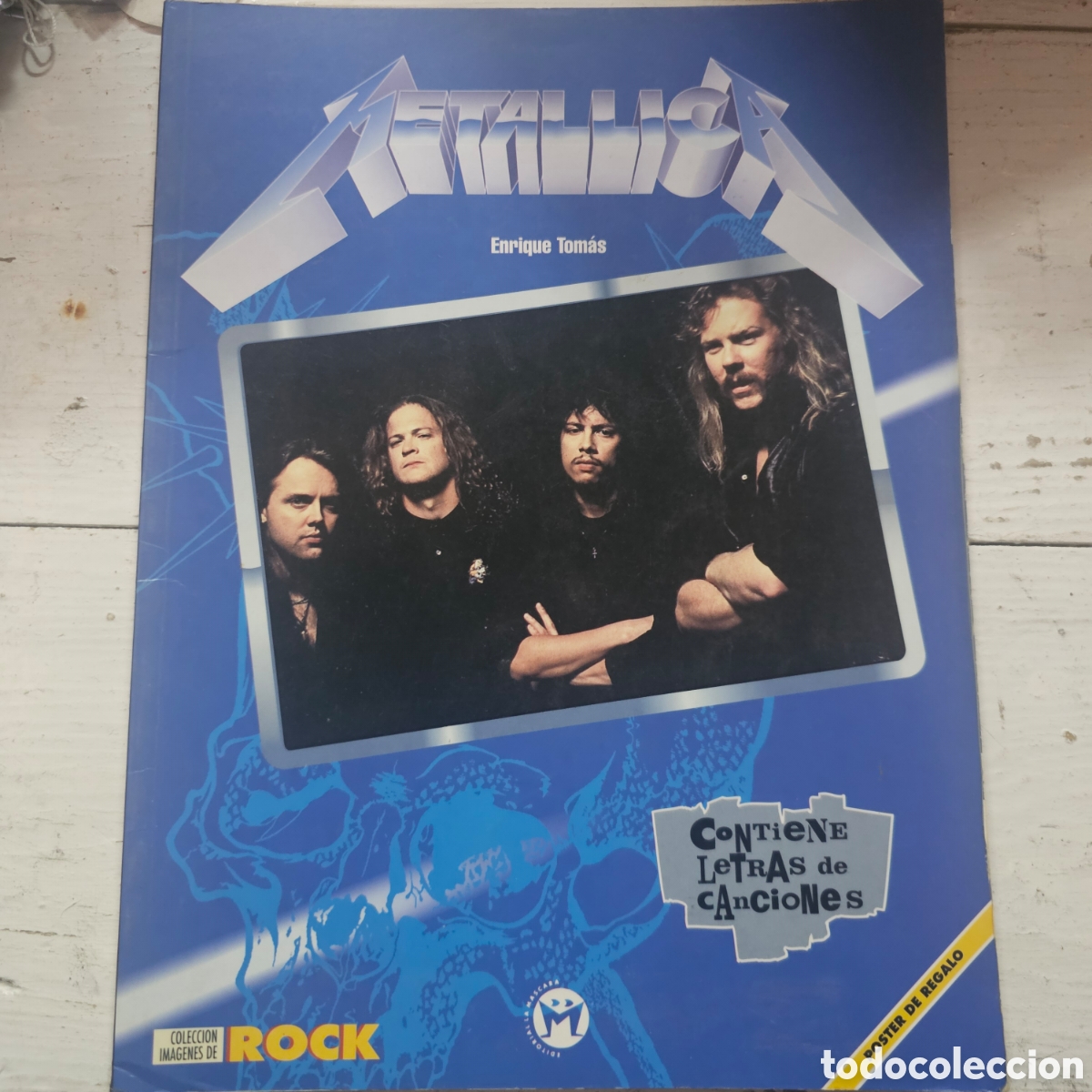 Livres d'occasion: Libro &rdquo;Metallica&rdquo;, escrito por Enrique Tom&aacute;s y publicado en 1996