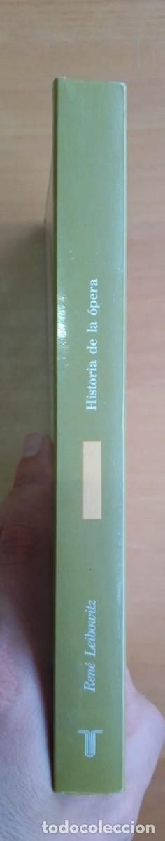 Libros de segunda mano: Historia de la &oacute;pera, de Ren&eacute; Leibowitz - Foto 2
