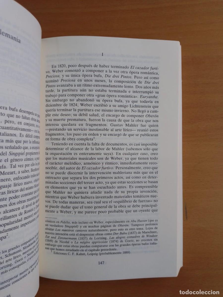 Libros de segunda mano: Historia de la &oacute;pera, de Ren&eacute; Leibowitz - Foto 3
