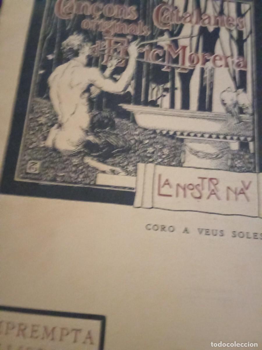 Libros de segunda mano: Can&ccedil;ons catalanes Originals.Enric Morera.