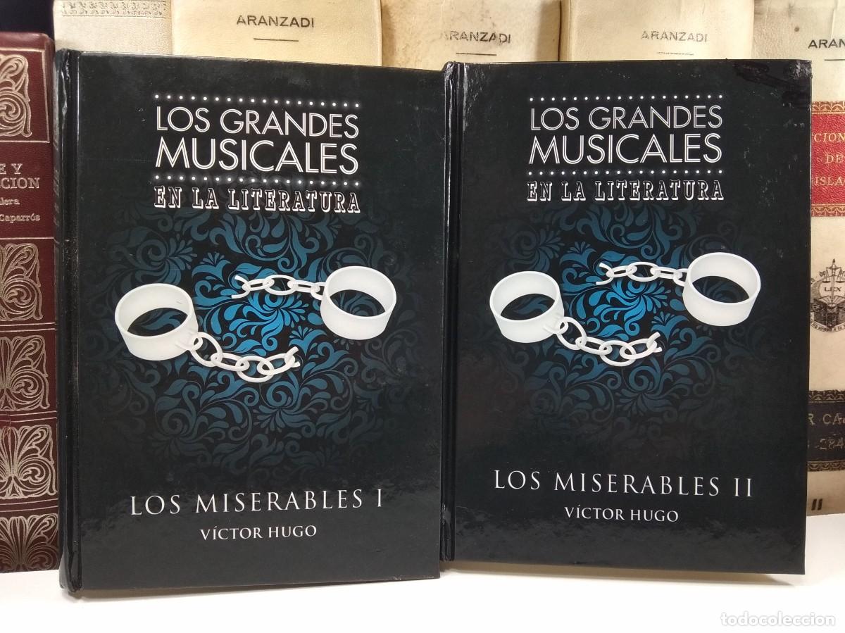 Livres d'occasion: LOS GRANDES MUSICALES EN LA LITERATURA: LOS MISERABLES. Vols I-II: Obra completa. VICTOR HUGO.