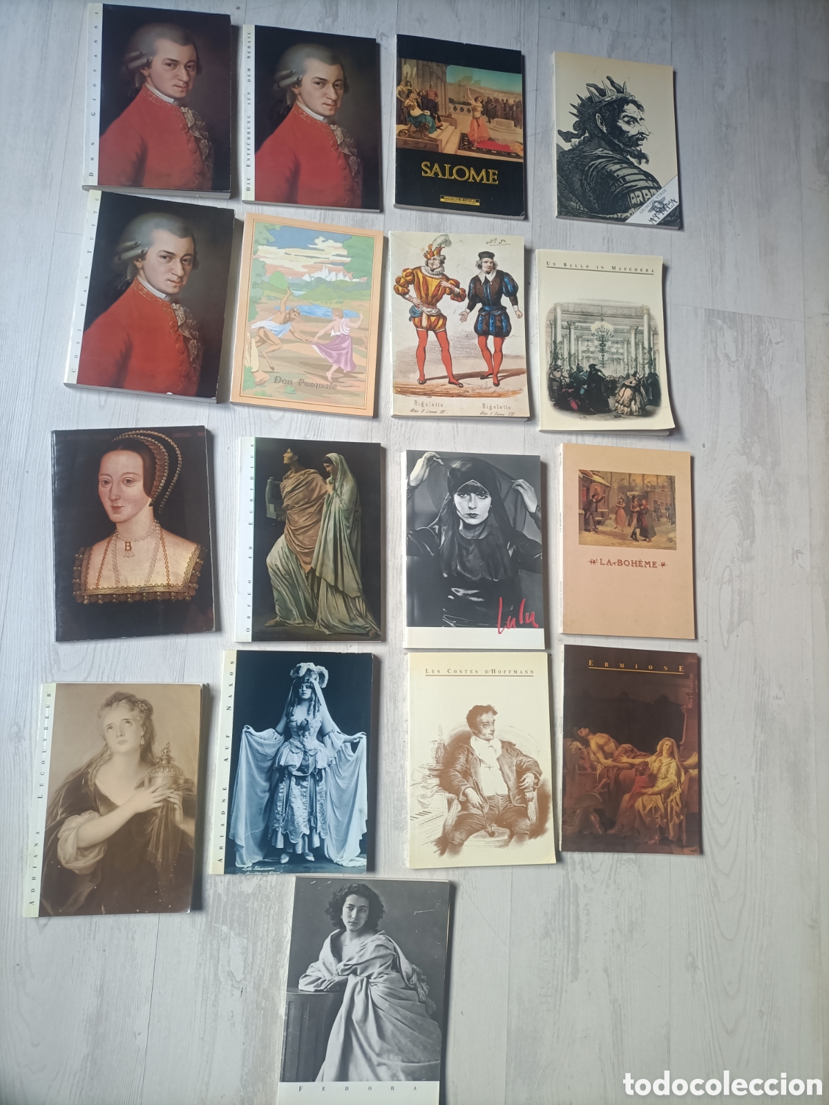 Libros de segunda mano: Lote de 17 programas libros de teatro La Zarzuela &oacute;pera diversos a&ntilde;os