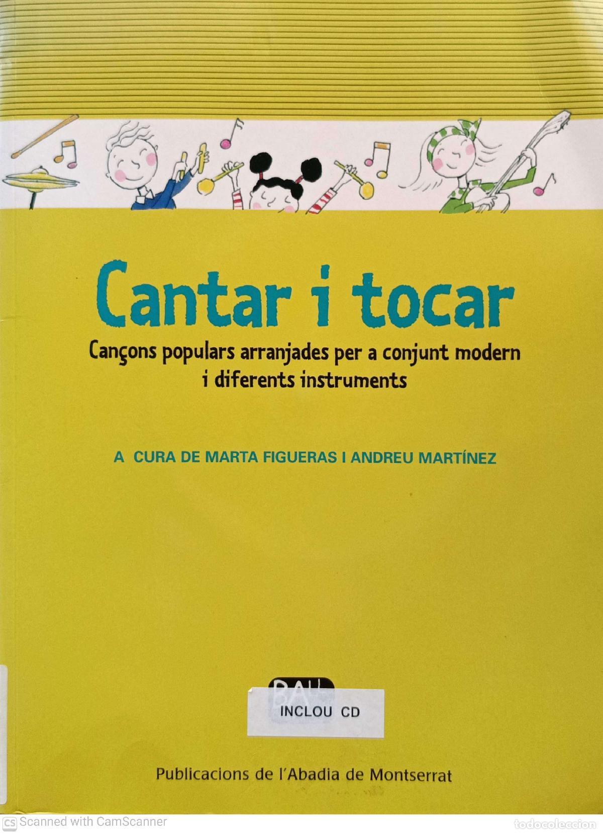 Libros de segunda mano: Cantar i tocar - Marta Figueras i Andreu Mart&iacute;nez