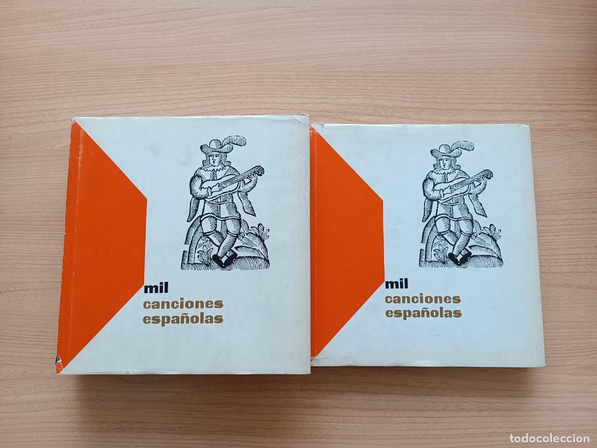 Libros de segunda mano: Mil canciones espa&ntilde;olas I y II. 2 Vol&uacute;menes - Gloria y Juan Ignacio de C&aacute;rdenas