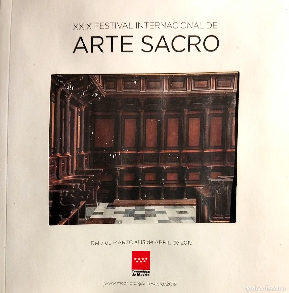 Libros de segunda mano: XXIX FESTIVAL INTERNACIONAL DE ARTE SACRO, 2019