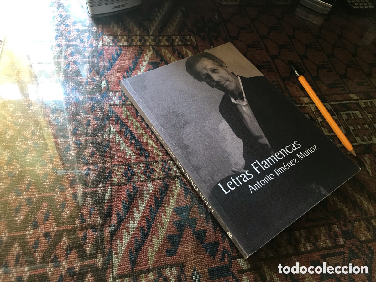 Libros de segunda mano: Letras flamencas. Antonio Jim&eacute;nez Mu&ntilde;oz.