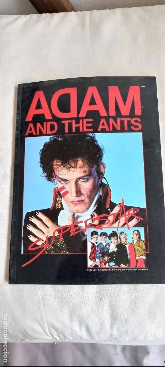 Libros de segunda mano: ADAM AND THE ANTS SUPERSTAR (1982 ) NEW WAVE BOOK BY JOHN TOBLER ISBN 0860303748