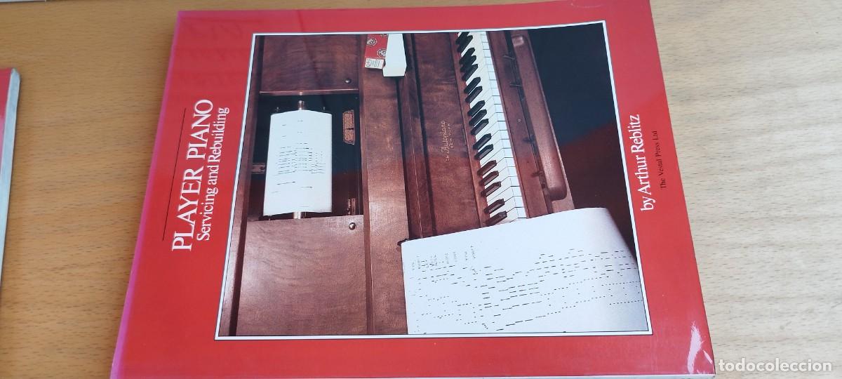 Libros de segunda mano: PLAYER PIANO SERVICING REBUILDING / REBLITZ / EN INGLES SERVICIO Y RECONSTRUCCI&Oacute;N DE PIANOS