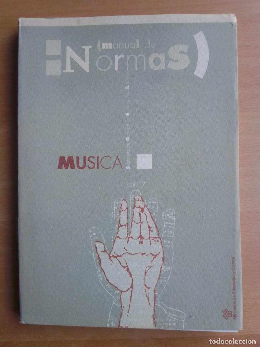 Libros de segunda mano: Manual de normas. Curr&iacute;culo de los grados elemental y medio de M&uacute;sica