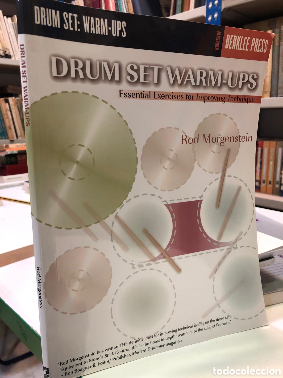Libros de segunda mano: Drum Set Warm-Ups. Essential Exercises for Improving Technique - Rod Morgenstein - Foto 1