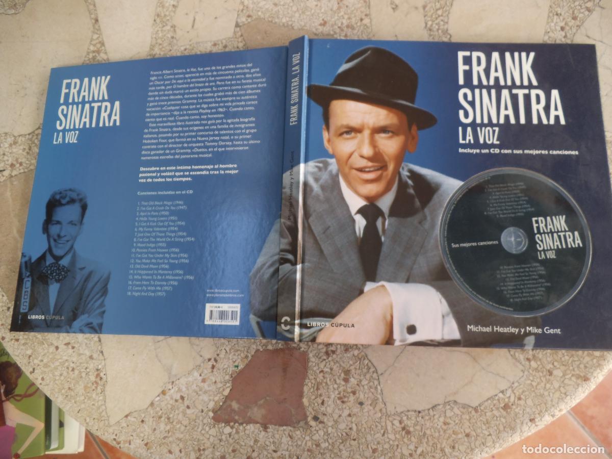 Libros de segunda mano: frank sinatra, la voz, con cd, michael heatley y mike gent,libros la cupula.muchas fotos color y b/n