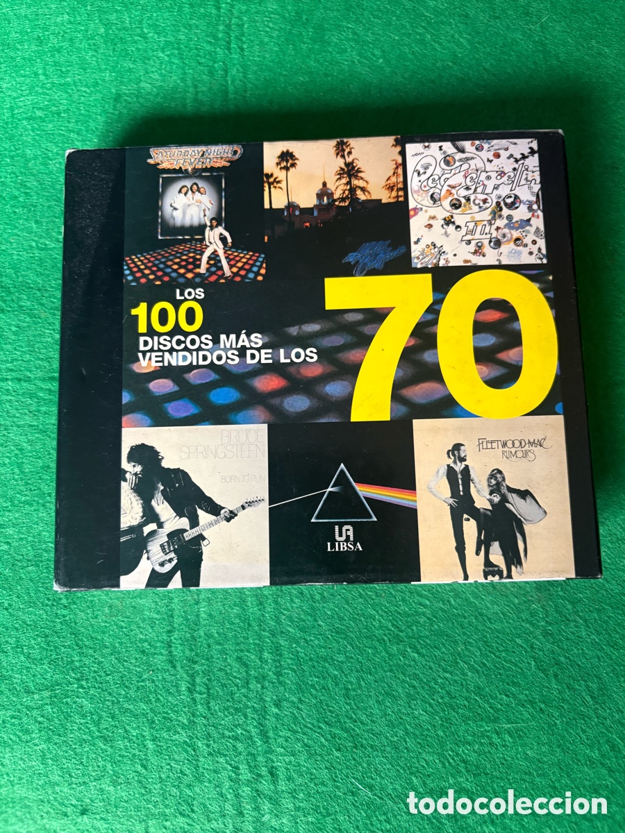 Libros de segunda mano: Libro Los 100 Discos m&aacute;s vendidos de la historia, a&ntilde;os 70 (A22)