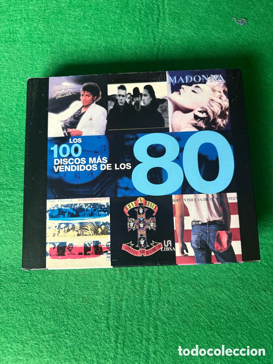 Libri di seconda mano: Libro Los 100 Discos m&aacute;s vendidos de la historia, a&ntilde;os 80 (A22)