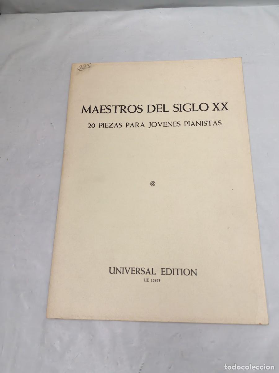 Second hand books: Maestros del siglo XX: 20 piezas para j&oacute;venes pianistas (Universal edition 1974, UE 15853)