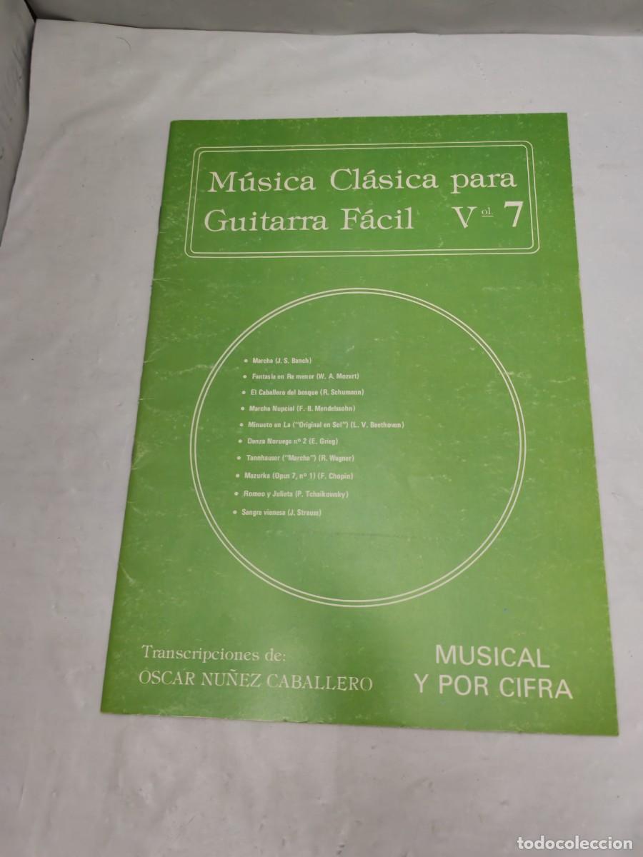 Second hand books: M&uacute;sica Cl&aacute;sica para Guitarra F&aacute;cil, Musical y por Cifra, Vol. 7