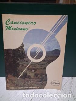 Libros de segunda mano: LIBRO CANCIONERO MEXICANO (ILUSTRADO, LETRAS DE MAS DE MIL CANCIONES)