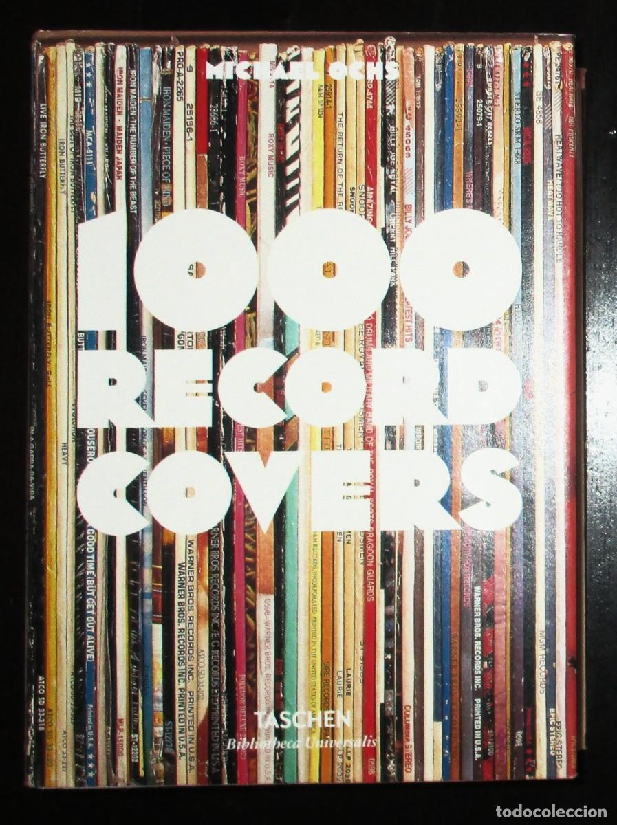Libros de segunda mano: 1000 RECORD COVERS. MIL PORTADAS DE DISCOS. MICHAEL OCHS. TASCHEN, 2008.