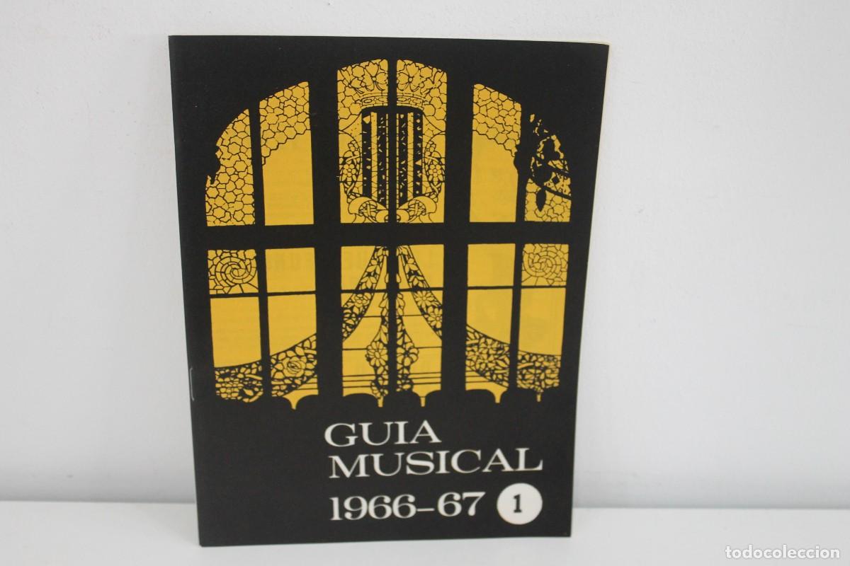 Libros de segunda mano: GUIA MUSICAL N&ordm; 1 1966-67