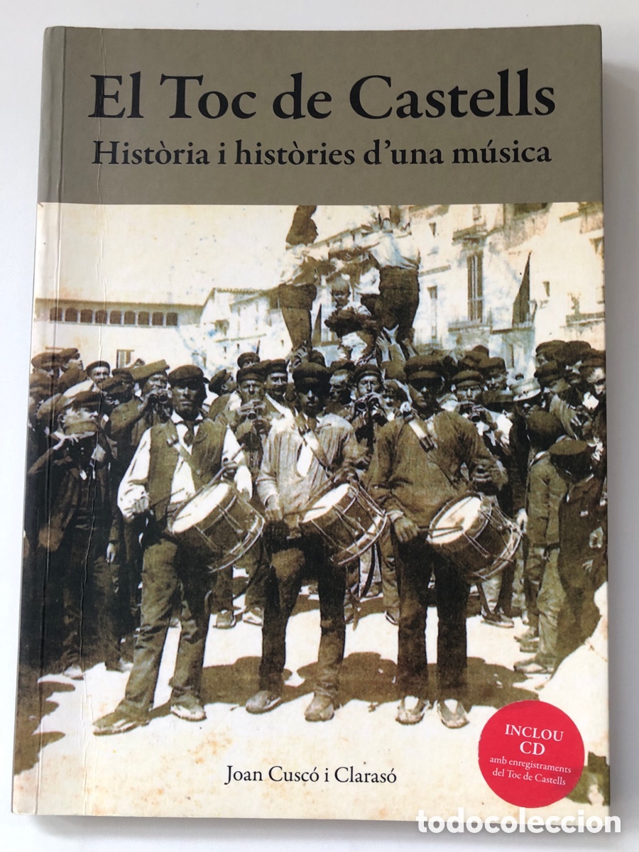 Libros de segunda mano: Joan Cusc&oacute; - El toc de castells (libro + CD) 2008 - Foto 1