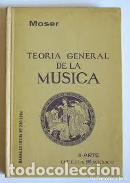 Libros de segunda mano: Teor&iacute;a general de la m&uacute;sica. Hans Joachin Moser