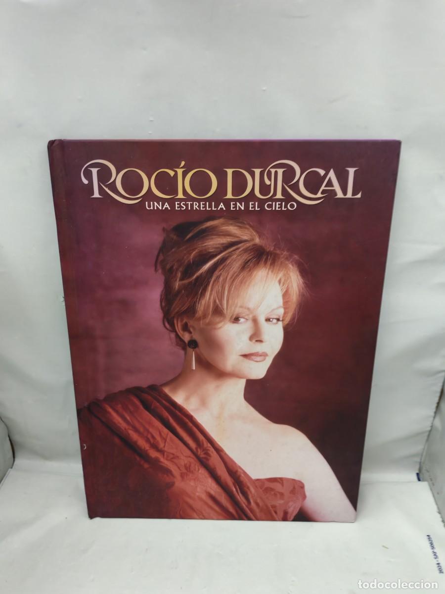 Libros de segunda mano: Roc&iacute;o D&uacute;rcal: Una estrella en el cielo (Primera edici&oacute;n, tapa dura, Libro + CD + DVD)