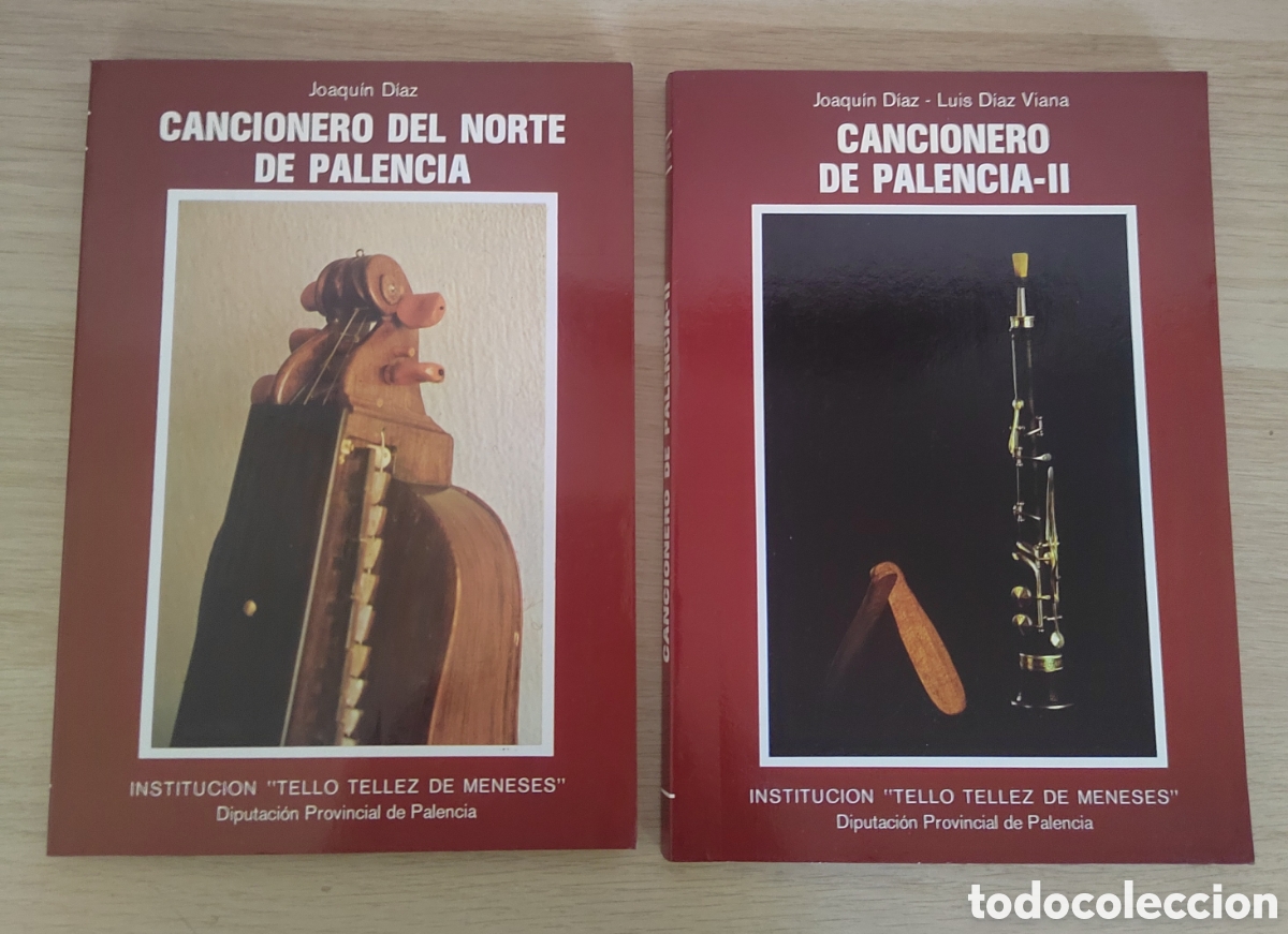 Libros de segunda mano: Cancionero del norte de Palencia - Joaquin Diaz. 2 tomos
