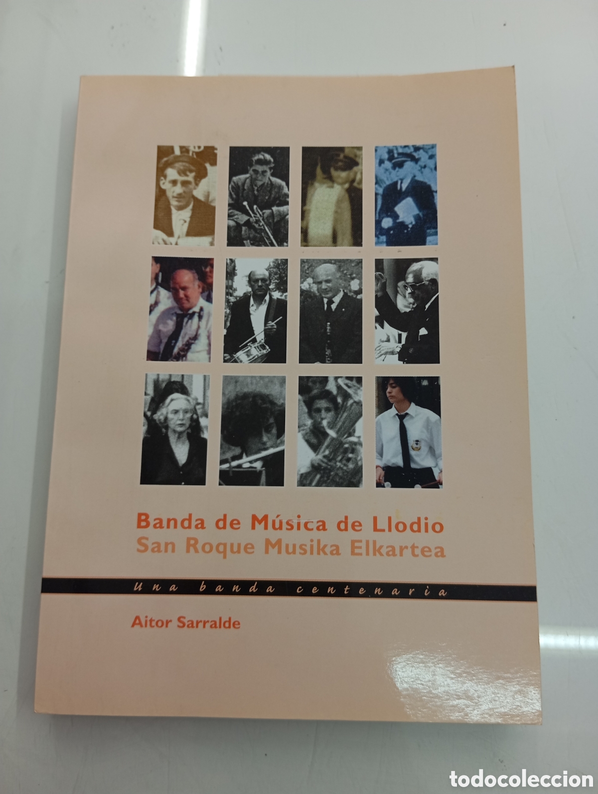 Libros de segunda mano: BANDA DE MUSICA DE LLODIO SAN ROQUE MUSIKA ELKARTEA AITOR SARRALDE LAUDIO ILUSTRADO PAIS VASCO