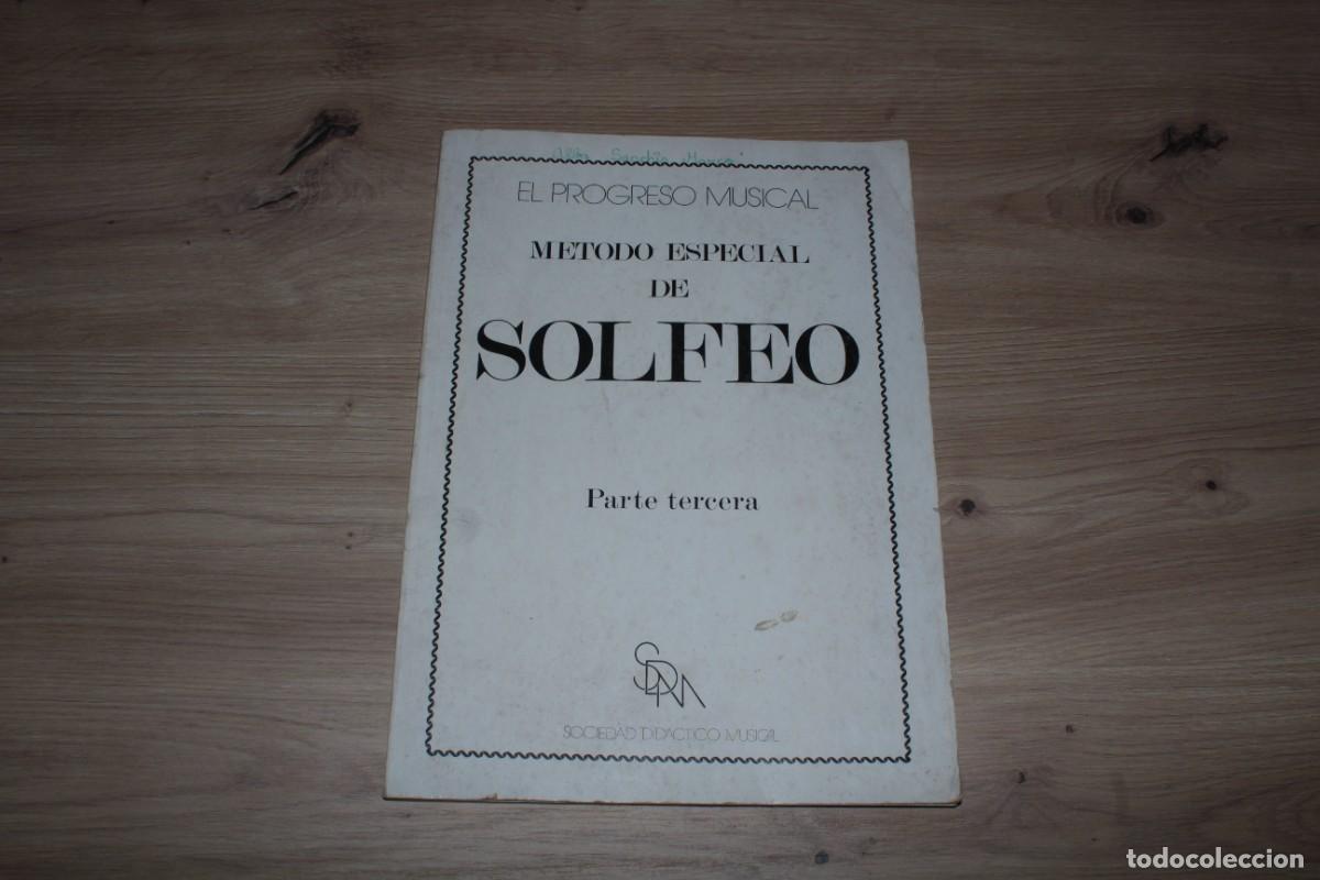 Libros de segunda mano: M&eacute;todo especial de solfeo Parte tercera