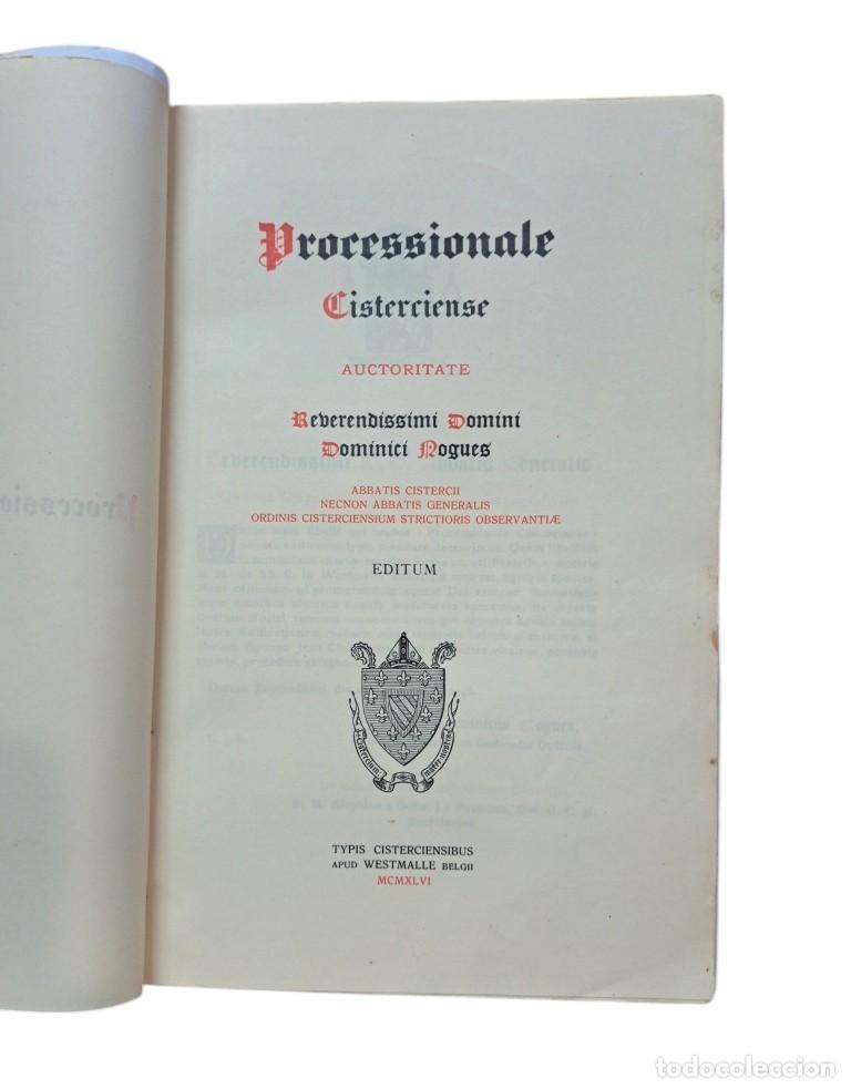 Livres d'occasion: Rogues, Dominici.- PROCESSIONALE CISTERCIENSE