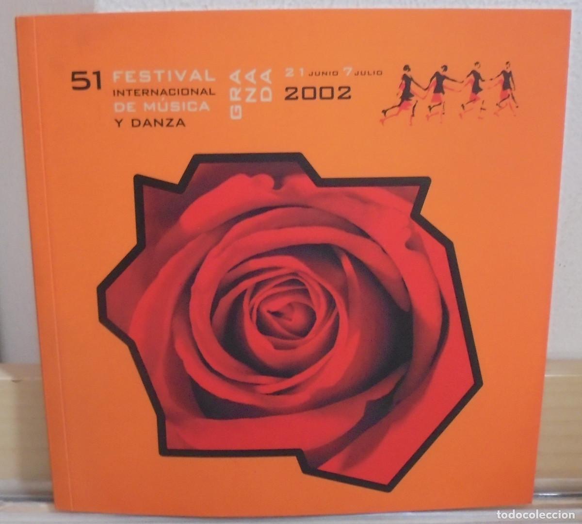 Libros de segunda mano: 51 Festival internacional de m&uacute;sica y danza. Granada 2002