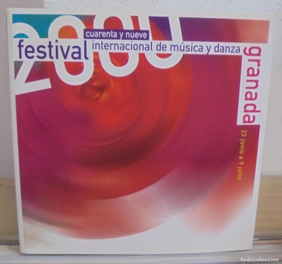 Libros de segunda mano: 49 Festival internacional de m&uacute;sica y danza. Granada 2000