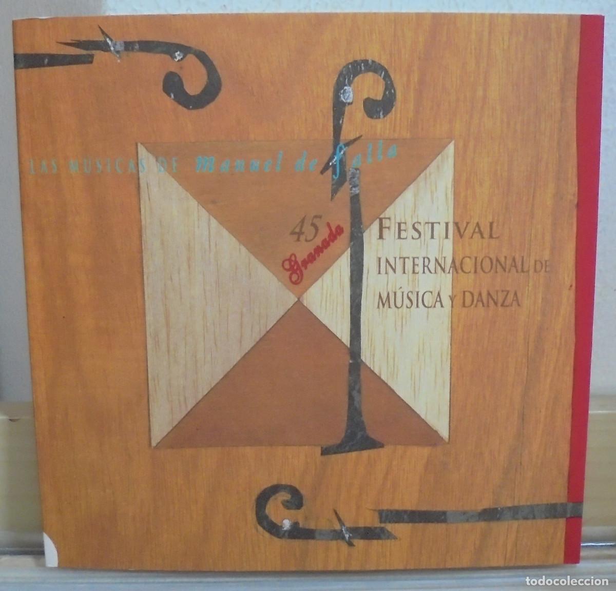 Libros de segunda mano: 45 Festival internacional de m&uacute;sica y danza. Granada 1996