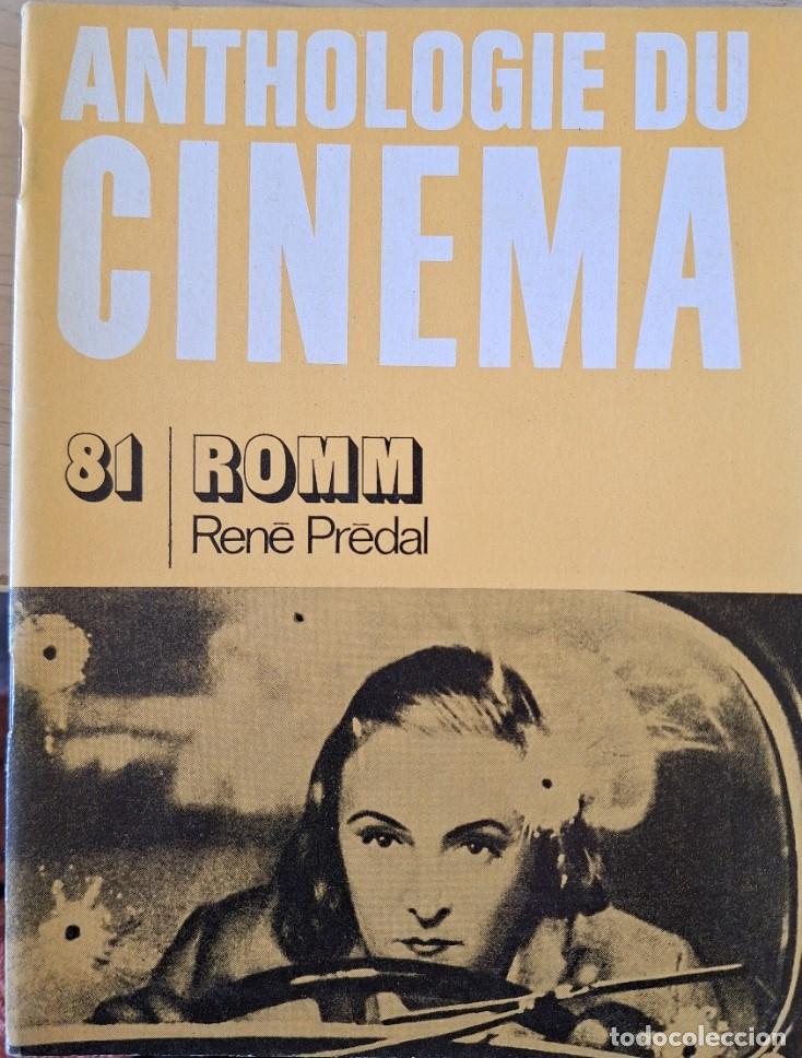 Libros de segunda mano: ANTHOLOGIE DU CINEMA N&ordm; 81. ROMM. - PREDAL, Rene.