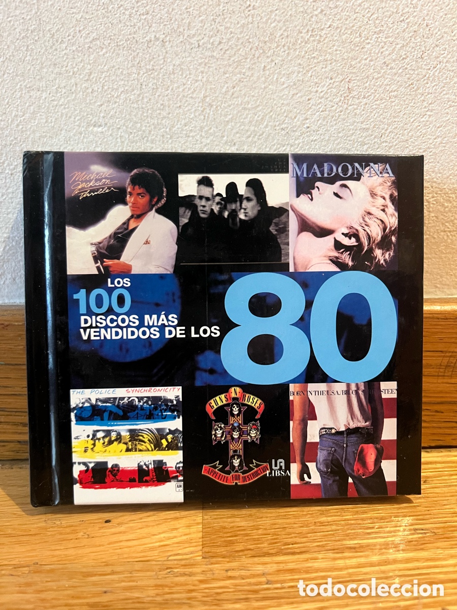Libros de segunda mano: LOS 100 DISCOS M&Aacute;S VENDIDOS DE LOS 80