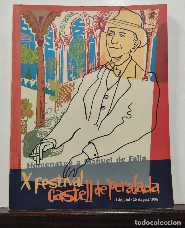 Libros de segunda mano: X FESTIVAL CASTELL DE PERALADA 1996 - Homenatge a Manuel de Falla - 1996