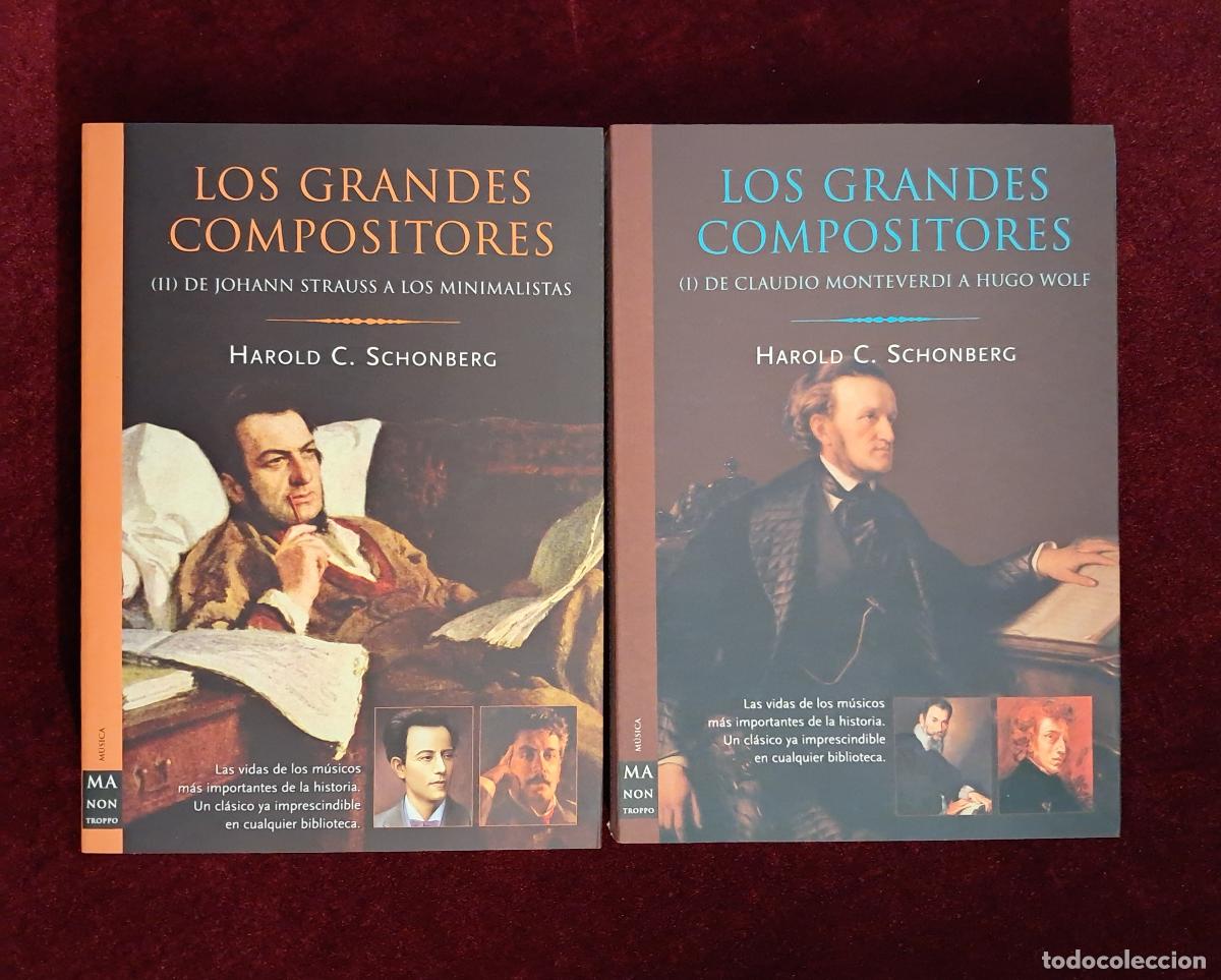 Libros de segunda mano: LOS GRANDES COMPOSITORES. 2 TOMOS. Harold C. Schonberg. Ma Non Troppo 2004