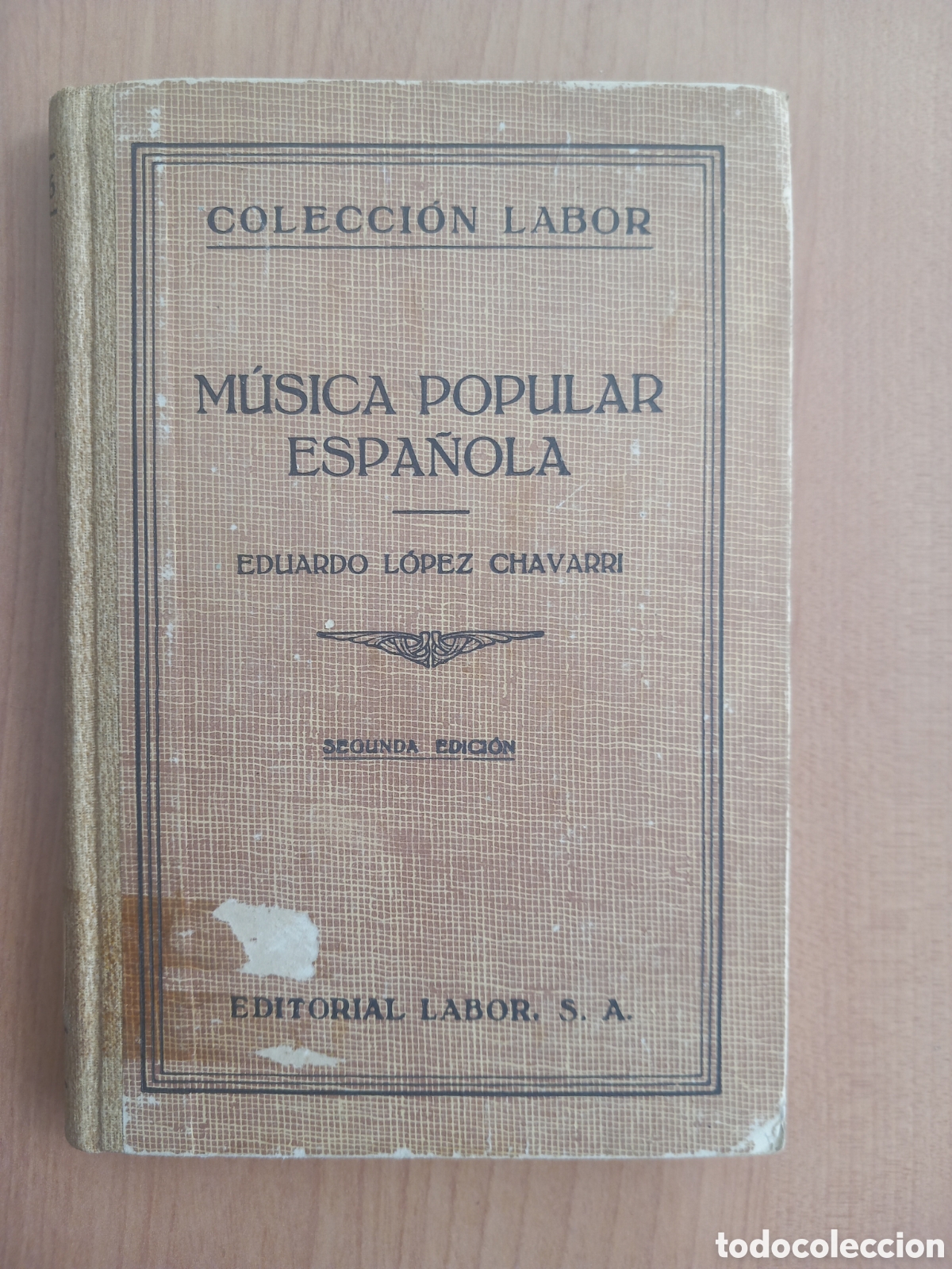 Libros de segunda mano: Musica popular espa&ntilde;ola. Lopez Chavarri