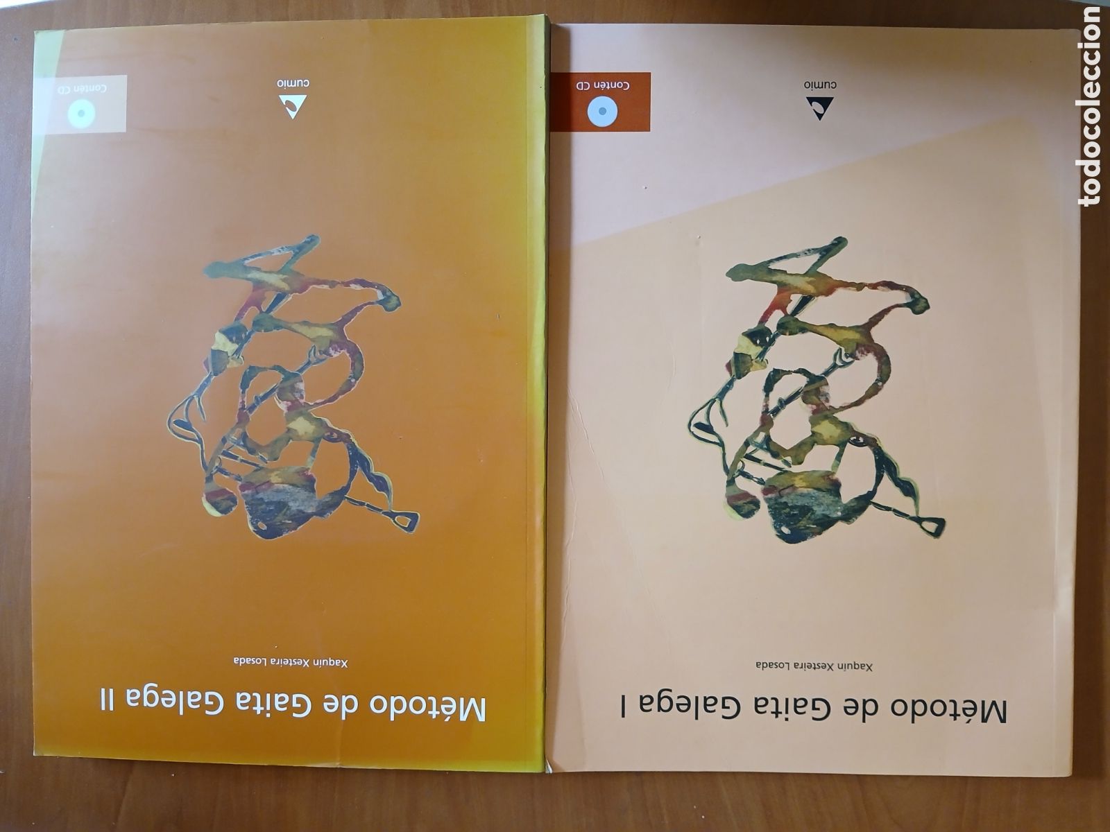 Libros de segunda mano: M&eacute;todo de Gaita Galega. Xaqu&iacute;n Xesteira Losada. ll tomos, Completa. GALICIA.