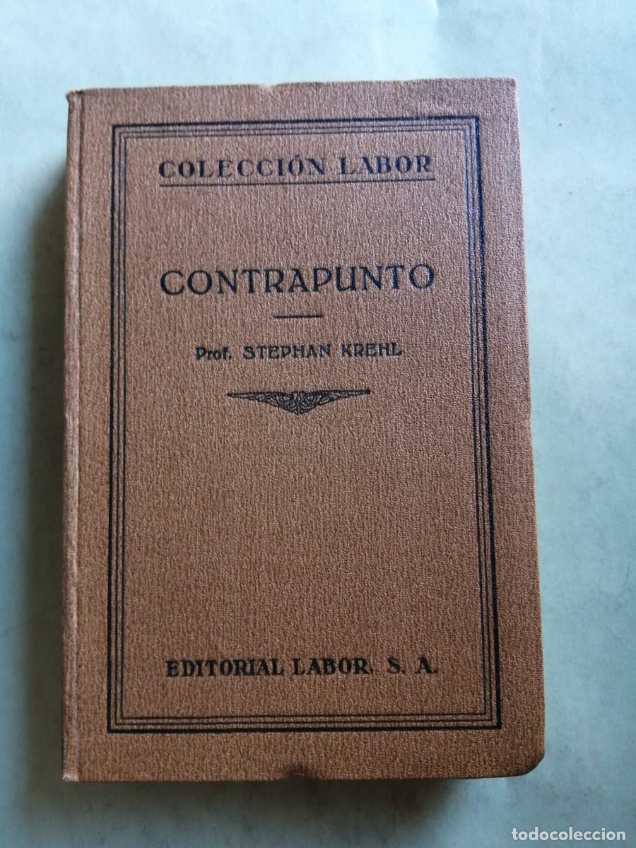 Libros de segunda mano: CONTRAPUNTO (PROFESOR STEPHAN KREHL)